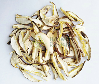 Selected mushroom slice grade A